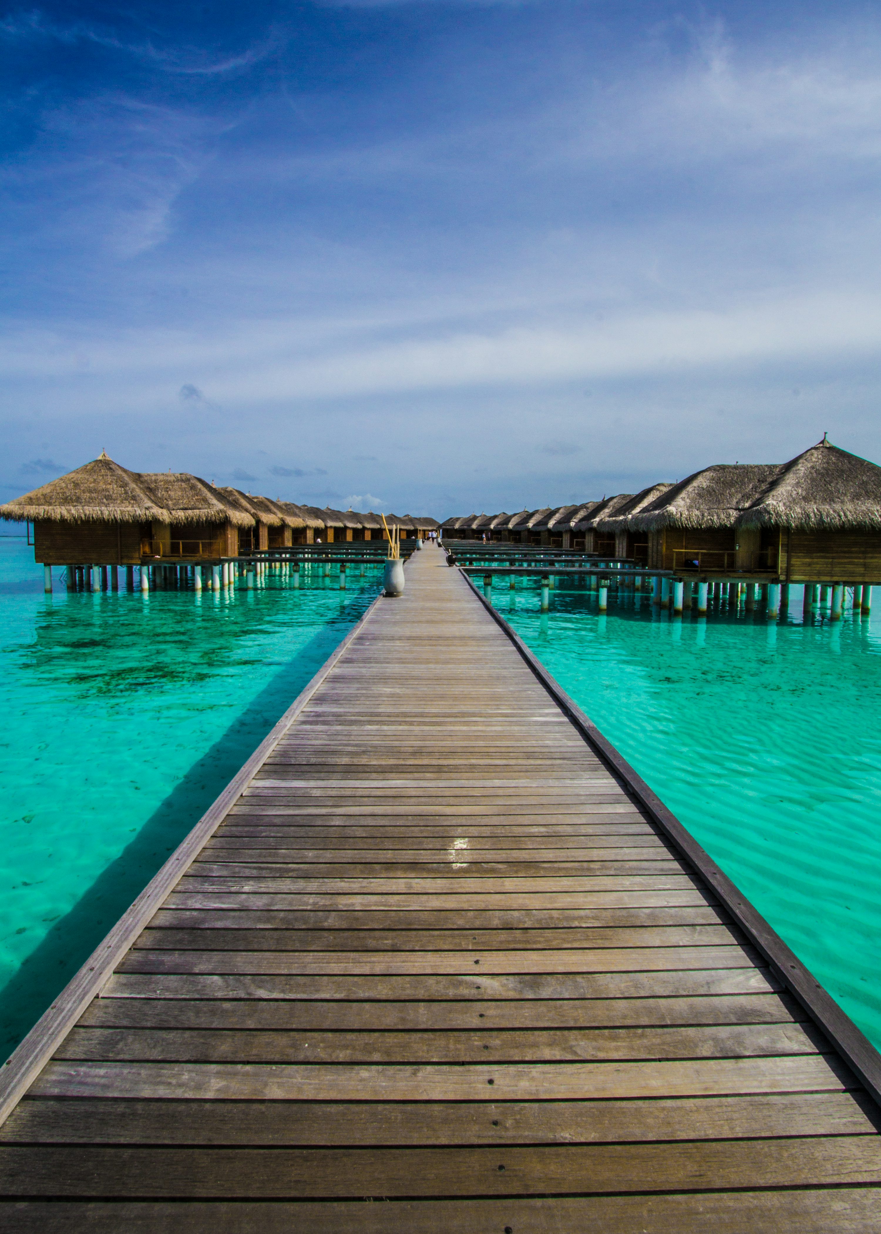 Maldives - Pristine beaches, crystal-clear waters, and luxurious overwater villas